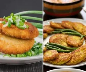 طرز تهیه کوکو سیب زمینی ترد و پفکی / اینجوری بپزی از خوردنش سیر نمیشی