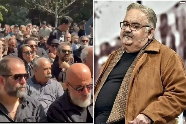 ببینید| بازیگرانی که فکرش رو نمیکردی تو تشییع "اکبر عبدی" حضور داشتند