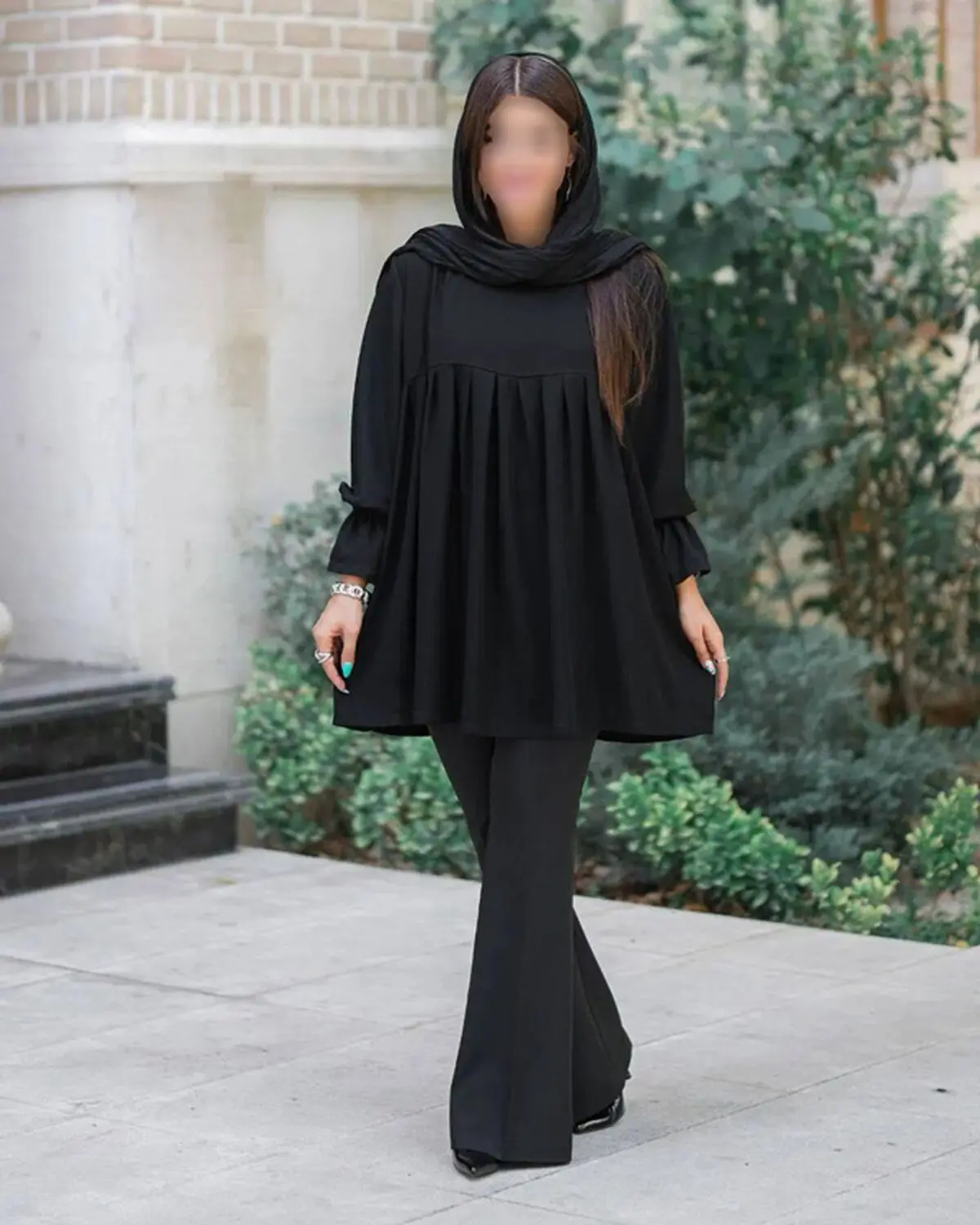مانتو آستین مچی