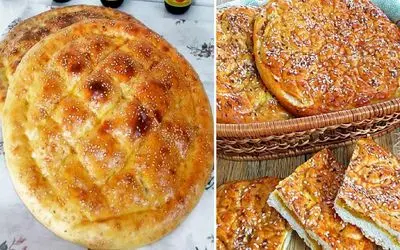 طرز تهیه نان صبحانه / بافت نرم و طعم عالی از یک نون خونگی