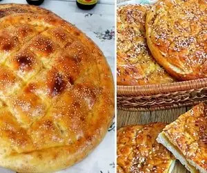طرز تهیه نان صبحانه / بافت نرم و طعم عالی از یک نون خونگی