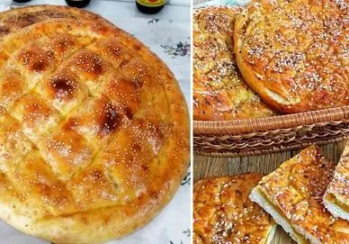 طرز تهیه نان صبحانه / بافت نرم و طعم عالی از یک نون خونگی