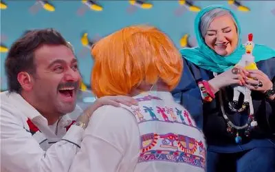 سکانس شادیسم؛ نعیمه یکی به خودش میزنه یکی به بهرنگ / یکیشون مرغه یکیشون ترامپ