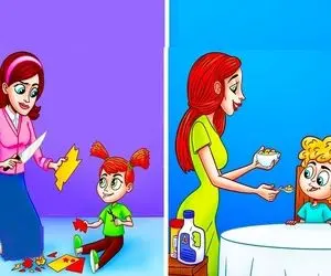 هوش تصویری؛ اگه به باهوشا گفتی زِکی پس بگو کدوم ازاین خانومای پرستار میخواد بچه رو بکشه؟