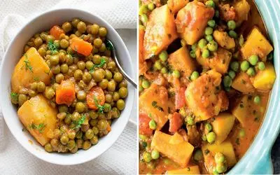 طرز تهیه خوراک نخود فرنگی / یه غذای ساده و فوری که نباید از دستش بدید