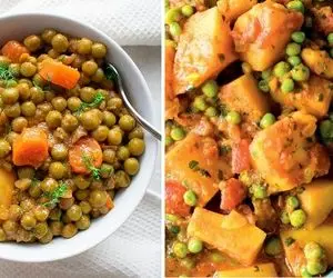 طرز تهیه خوراک نخود فرنگی / یه غذای ساده و فوری که نباید از دستش بدید