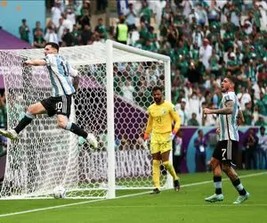 (عکس) VAR آرژانتین را مقابل عربستان بازنده کرد!