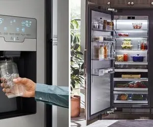 یخچال فریزر ساید بای ساید تا 35 میلیون / و نمونه ای که با گوشی قابلیت کنترل داره