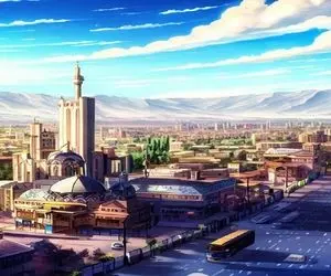 هوش مصنوعی شهرهای معروف ایران رو انیمیشنی کرد؛ بوشهر و اصفهان شبیه کارتون ها شدن!