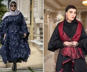 استایل گوتیک و مرموز اندیشه فولادوند در برج میلاد؛ خانوم یه کمد دستکش توری داره فقط!