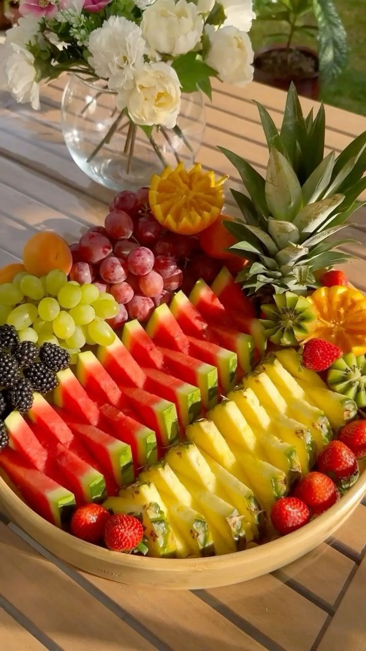 تزیین و چیدن میوه