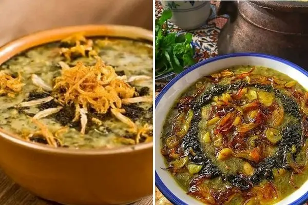 طرز تهیه آش سبزی آبادانی / خوشمزه ترین آش جنوبی رو با این دستور بپزید