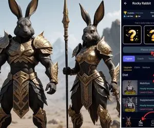 کارت های راکی رابیت (rocky rabbit) امروز یک شنبه 11 شهریور + آموزش واردکردن 