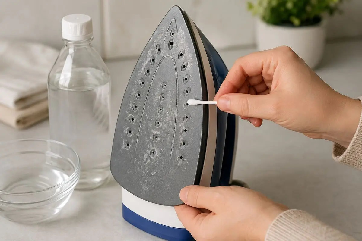 تمیز کردن اتو