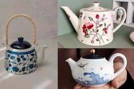 قوری های سرامیکی زیبا و جذاب؛ مدل های کلاسیکی که فضای آشپزخونه تون رو زیر و زبر میکنن