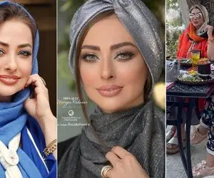 استایل خیلی خنک "نفیسه روشن" پیش یه درخت هزار تنه؛ خانوم چه بدون میکاپ محشره!