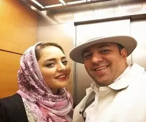 آواز شاد؛ کلیپ لو رفته از عروسی علی اوجی و نرگس محمدی / چرا صورتاشون همچین شد
