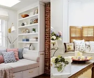 واسه داشتن یه نقطه امن و آس تو خونه ایده شاه نشین زیر پنجره رو پیاده کن / چه دیزاینی