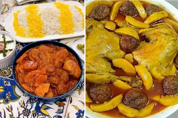 طرز تهیه خورش سیب آلو با مرغ / دستور پخت به روش اصیل با تمام فوت و فن هاش