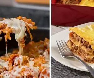 بهترین دستور پخت برای لازانیا / بدون سس بشامل و بدون فر خوشمزه ترین لازانیا رو بپز