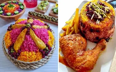 طرز تهیه آلبالو پلو با مرغ زعفرونی / طعم فوق العاده ای که مستقیم تا بهشت می بردت