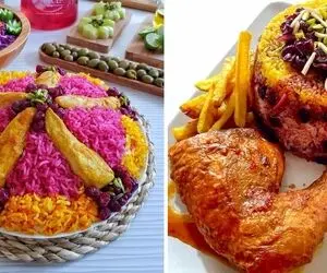 طرز تهیه آلبالو پلو با مرغ زعفرونی / طعم فوق العاده ای که مستقیم تا بهشت می بردت
