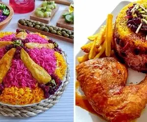 طرز تهیه آلبالو پلو با مرغ زعفرونی / طعم فوق العاده ای که مستقیم تا بهشت می بردت