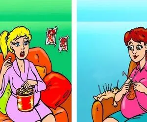 هوش تصویری؛ اگه ادعات میشه هوش فیلسوفی داری بگو کدوم از این خانومای باردار آدم کُش؟