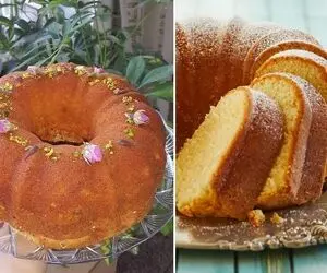 طرز تهیه کیک وانیلی ساده / طعم عالی با پف زیاد؛ از یه کیک خونگی دیگه چی می خوای؟