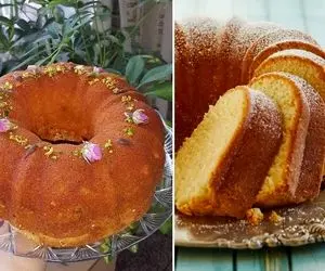 طرز تهیه کیک وانیلی ساده / طعم عالی با پف زیاد؛ از یه کیک خونگی دیگه چی می خوای؟