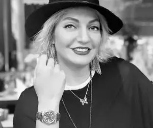 ژست عجیب مهناز افشار / نگاه های عجیب مهناز افشار