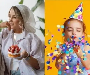 ایده برای عکاسی تولد خانوم ها / در جشن تولدت همه انگشترن تو نگین باش