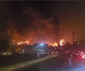 آتش انبار نفت شهران و مخزن سوخت جنوب تهران تحت کنترل است