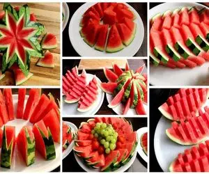 آشپزی خلاقانه؛ مهمون ناخونده اومد برات سه سوته هندونه برش بزن کف کنه راحت بخوره