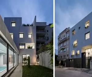 معماری درون‌گرا در بافت شهری؛ اصول طراحی خانه ساعد در شهر آمل