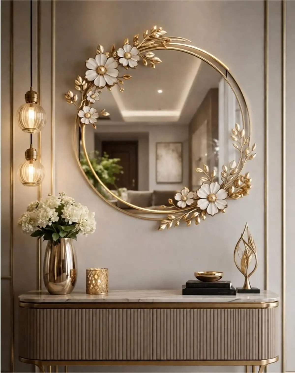 آینه کاری پذیرایی