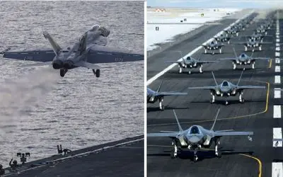 جنگنده غول‌آسای امریکایی سقوط کرد! عقاب‌ها هم گاهی افول می‌کنند! 