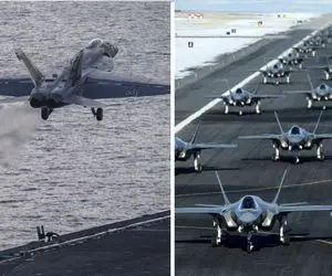 جنگنده غول‌آسای امریکایی سقوط کرد! عقاب‌ها هم گاهی افول می‌کنند! 