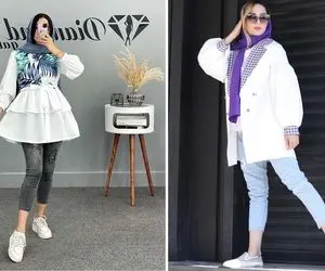 تو گرما فقط مانتو سفیدُ عشقه؛ بیا بگمت کژوال چجور تیپ بزنی رسمی چجور سِت بزنی