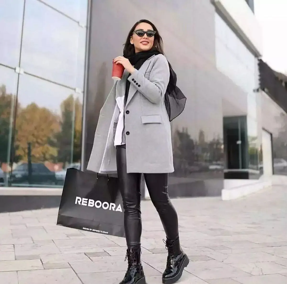 شلوار برای مانتو کوتاه