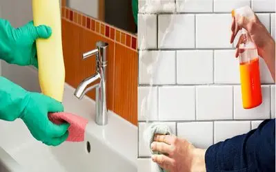 با چیزای ساده تو خونه، سرویس بهداشتی مثل آینه کن/ بدون بشور بساب خفگی با مواد شیمیایی