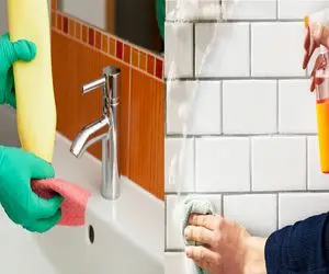 با چیزای ساده تو خونه، سرویس بهداشتی مثل آینه کن/ بدون بشور بساب خفگی با مواد شیمیایی