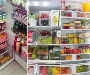 ترفندهای خانه داری؛ راهنمای چیدمان و نظم دهی یخچال