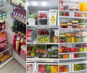ترفندهای خانه داری؛ راهنمای چیدمان و نظم دهی یخچال
