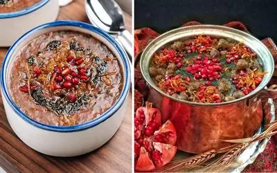 طرز تهیه آش انار غذای خوشمزه پاییزی / بهترین دستور برای طبخ یه آش سنتی عالی