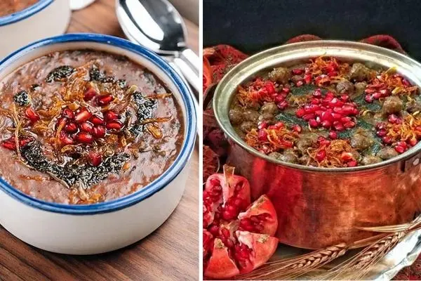 طرز تهیه آش انار غذای خوشمزه پاییزی / بهترین دستور برای طبخ یه آش سنتی عالی