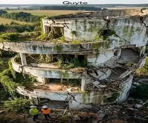 معماری خلاقانه؛ خونه کبره بسته انقد درب و داغونه تعمیر کردن قبلو بعد قابل شناسایی نیس