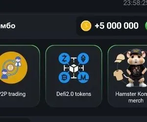 کارت های جدید همستر کامبت امروز شنبه 19 خرداد و دریافت فوری 5 میلیون سکه