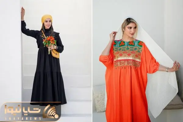 مانتو پیراهنی 