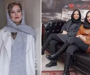 "ستاره پسیانی" با مانتو خیییلی براقش شد مثل ریسمون رنگی؛ بعد جیران چه پپسی تیپ میزنه!